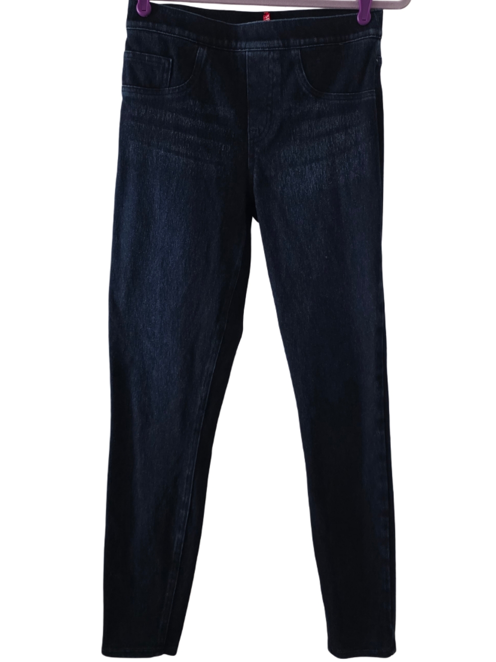 SPANX Dark Blue Slim Stretch Jeggings - Picture 3 of 7
